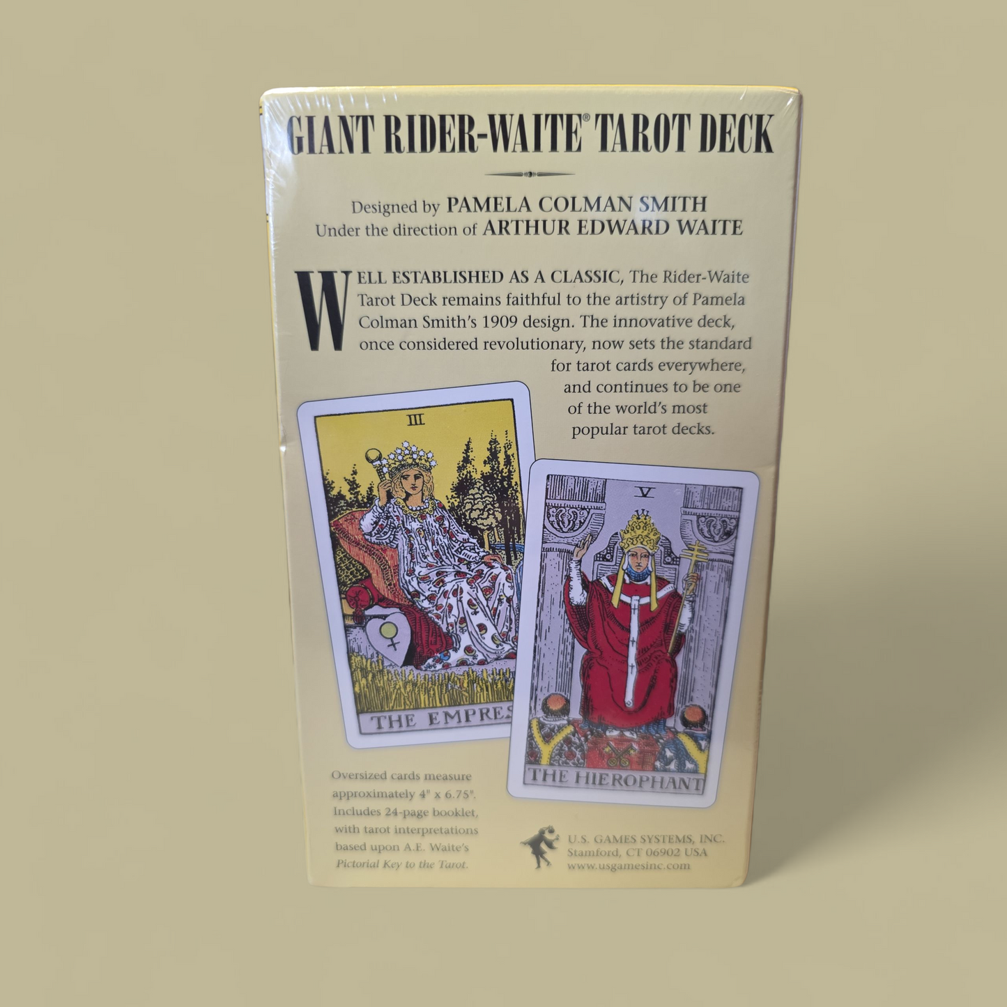 GIANT RIDER-WAITE TAROT DECK